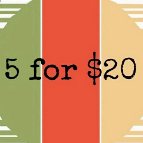 5 for 20 sale π - Picture 1 of 1